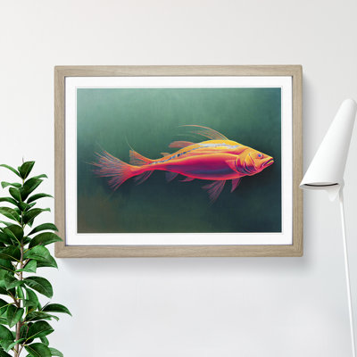 XH1022-6485X Otherworldly Fish - Single Picture Frame Print