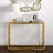 Wynnifred 42'' Glass Top Console Table-2112897769