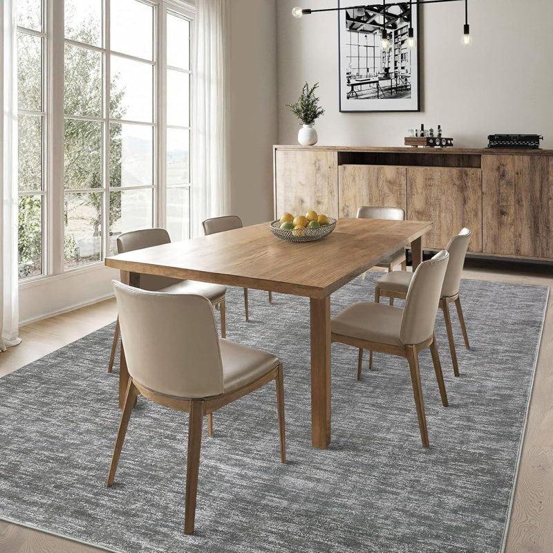 Tapis de couloir lavable 2,3 x 8 po, tapis à poils courts antidérapant et résistant aux taches pour le couloir, la cuisine, le vestibule, beige clair