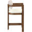 Tabouret de comptoir revêtu de tissu texturé Ravina-120673041-120673044
