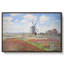 Tulip Fields with the Rijnsburg Windmill, 1886 - Claude Monet, toile tendue avec châssis-132875404-132875407