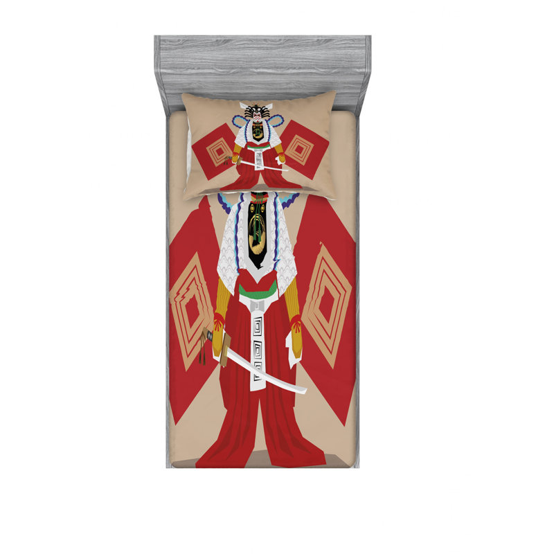 Ensemble de draps Kabuk, Ensemble de draps pour lit simple avec drap-housse