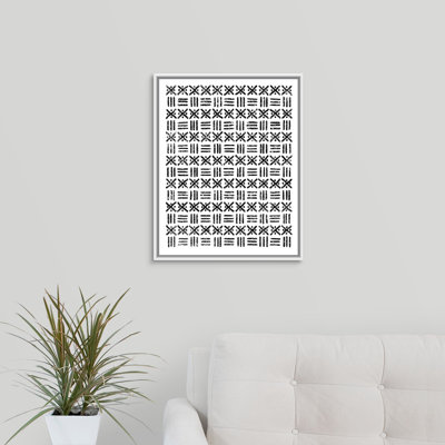 « hachages i » par le novogratz-peinture sur toile