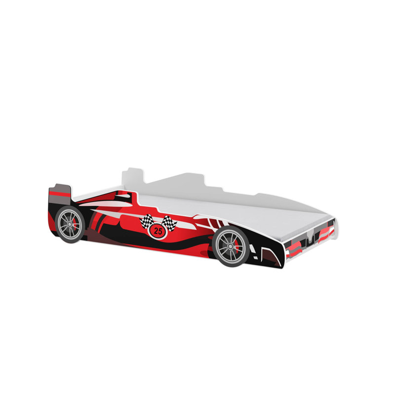European Toddler (80 X 160cm) Standard Car, Red