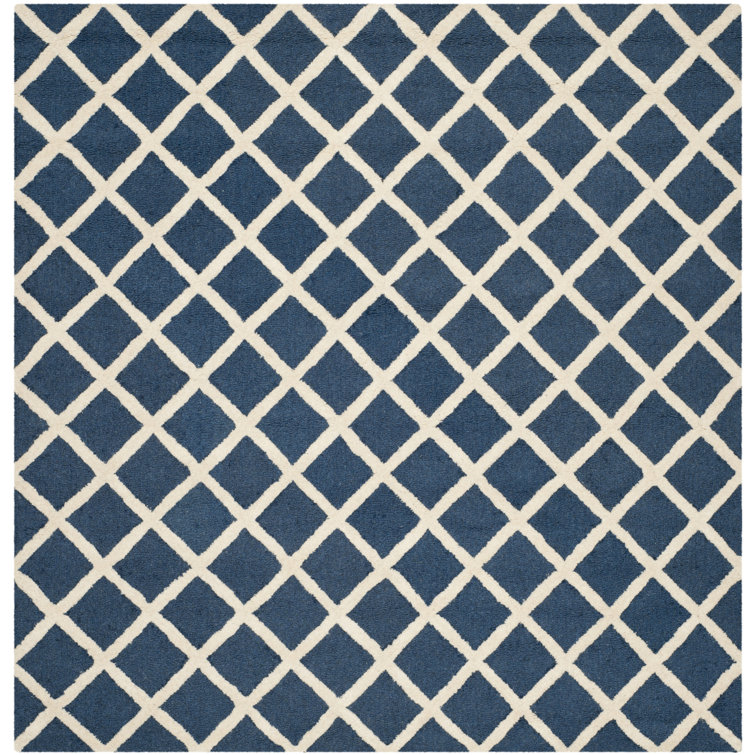 Sanyla Hand Tufted Wool Geometric Rug