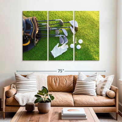 Sireci Golf Equipment On The Grass