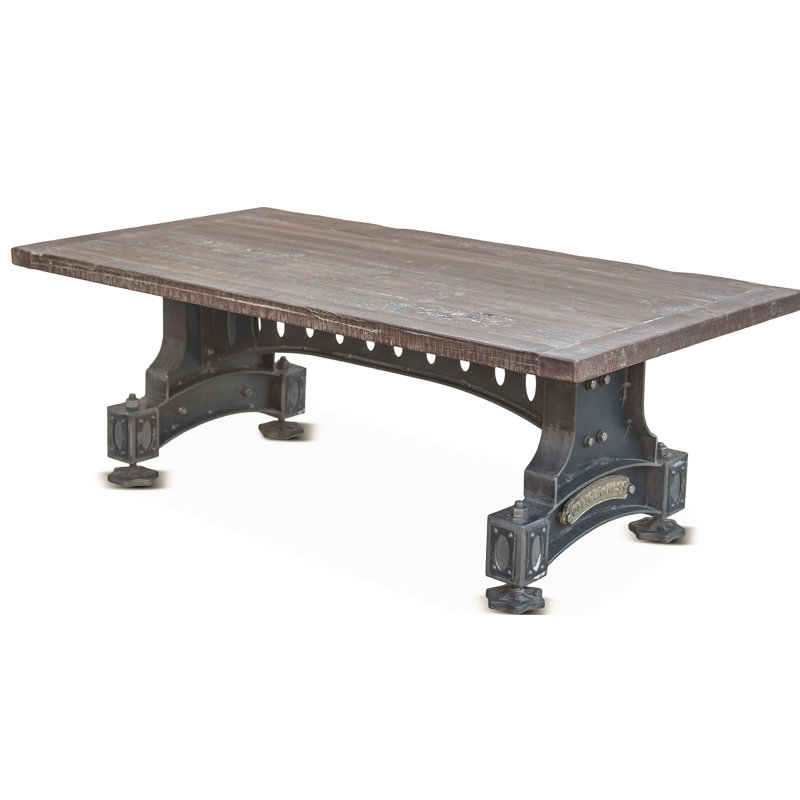 Colindas Solid Wood Top Coffee Table