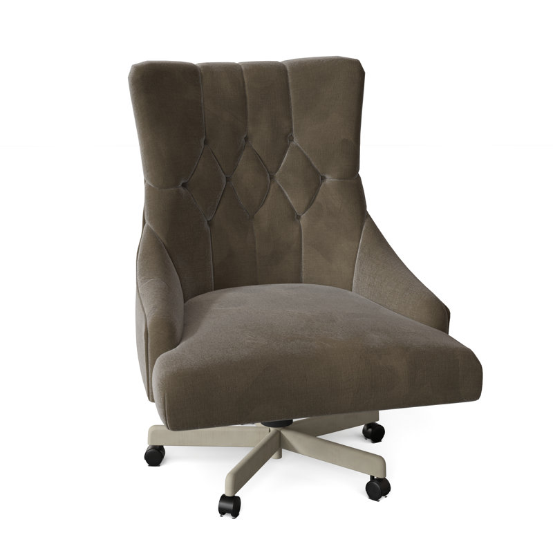 Clancy Task Chair, Charcoal (9508 61), Almond Buff