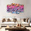 «Love Graffiti», reproduction sur toile-92833331