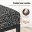 Ensemble de 4 tabourets de bar Chenille-114371029