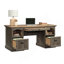 Bureau de direction, finition brune