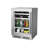 24 Inch Wide 16 Bottle and 70 Can Capacity Beverage Cooler with Alternating (Blue, White, Amber) LED lighting, Door Alarm, Touch Control Panel and Lockable Left Hinged Door-106569065