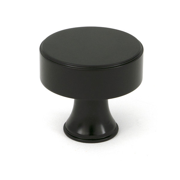 Scully Cabinet Knob, Aged Bronze, 1.50" Knob Diameter