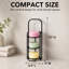 Porte-shampooing pour douche, porte-savon autonettoyant pour lavabo mural et de cuisine, porte-savon en acier inoxydable (noir)-124127148