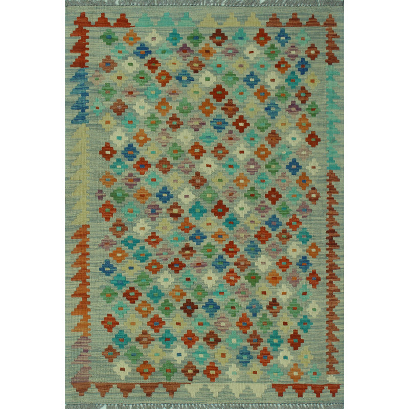 Bobbee Wool Geometric Indoor Rug