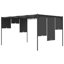 Prescot Garden Gazebo with Side Curtain 4x3x2,25 m-507639654