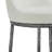Urbina Modern Glam Forged Iron Bar Stool with Hammered Metal Legs-124279732