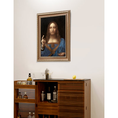 " Portrait Of Christ In “Salvator Mundi” By Leonardo Da Vinci " by Leonardo Da Vinci