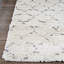 Tapis ivoire / brun Becton Snow-23568427