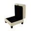 Contemporain, beige, velours côtelé, rangement, espace salon, espace principal
