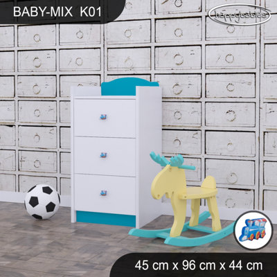 Baby Mix Kids 3 - Drawer Dresser