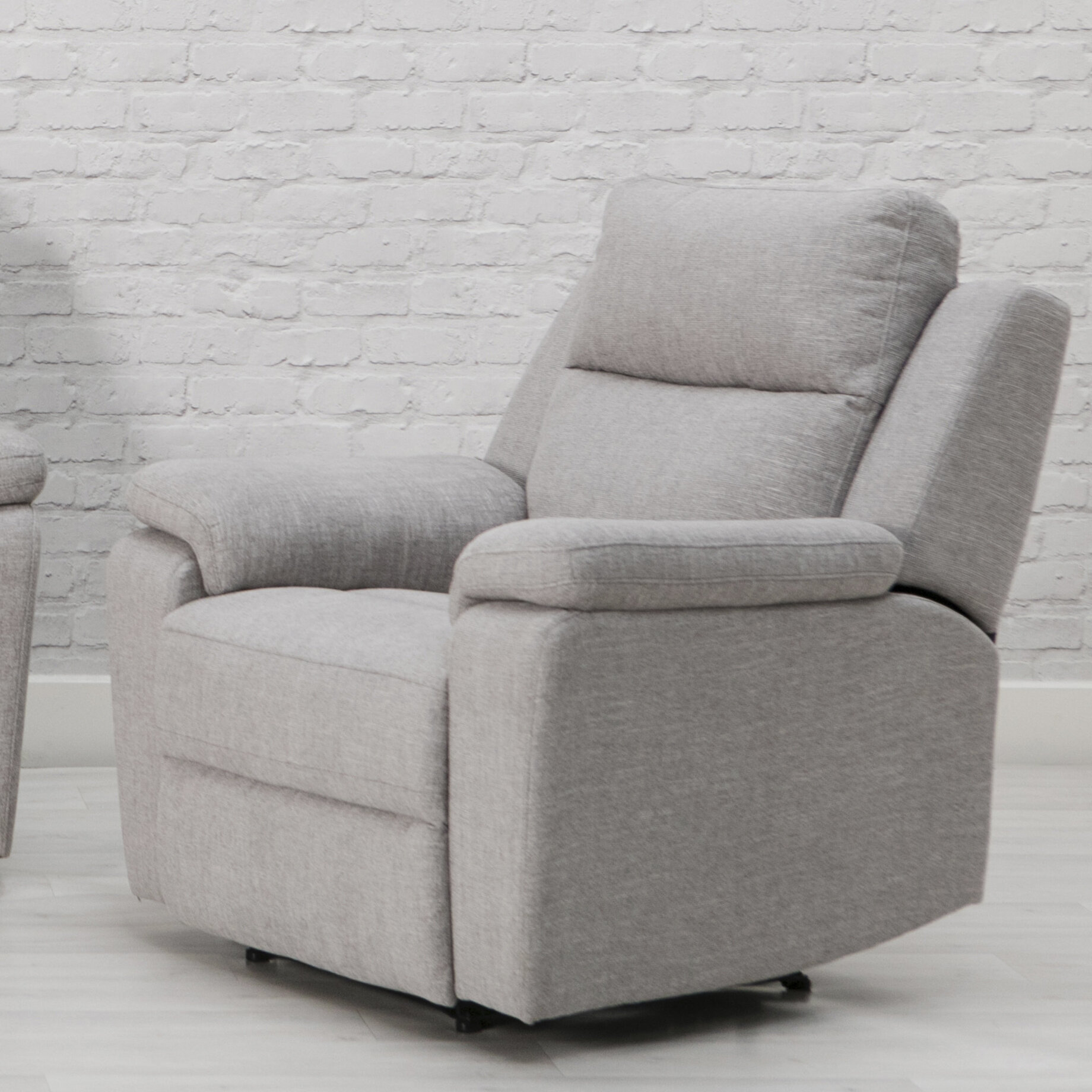 Wayfair grey online recliner chair