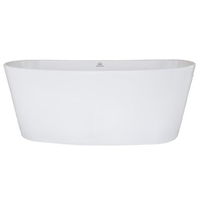 Biscayne 64'' L Freestanding Soaking Bathtub