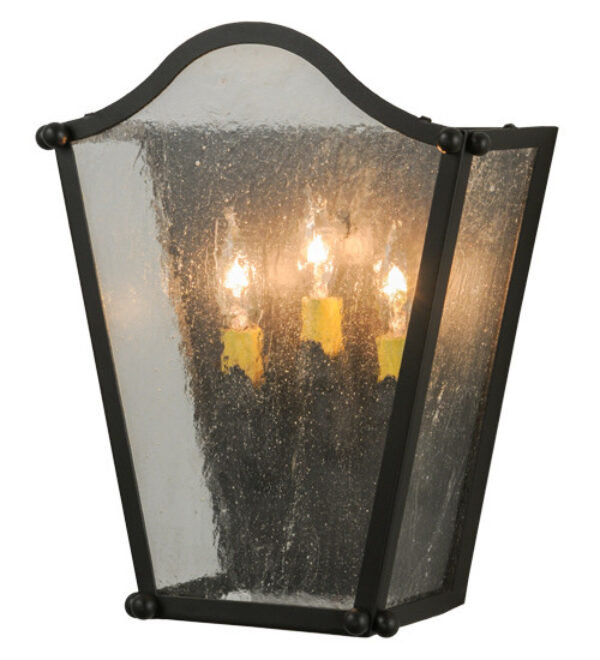 Plafonnier encastré 3 lumières Austin, Pompéi doré de qualité supérieure, Nouveau mica