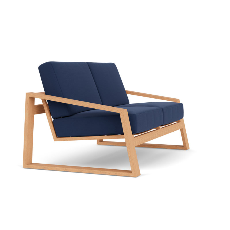Pursuit Outdoor 2 - Seat Loveseat, Beach Navy