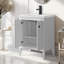 Ensemble de meuble-lavabo sur pied lavabo simple 24 po avec plateau en céramique blanche-105208965-119711649-105208976