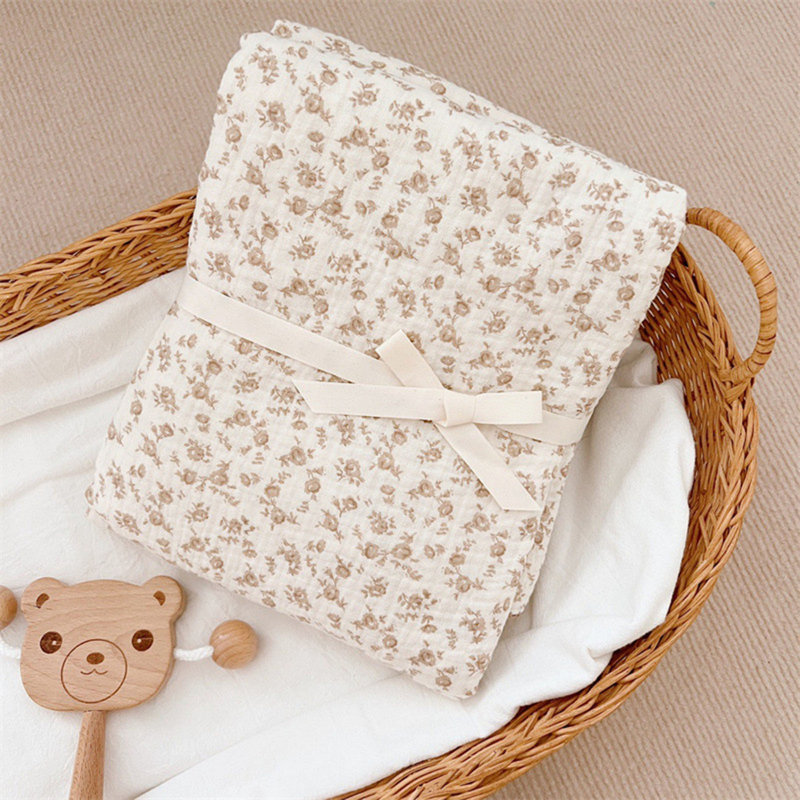 Couverture mignonne pour bébé en coton