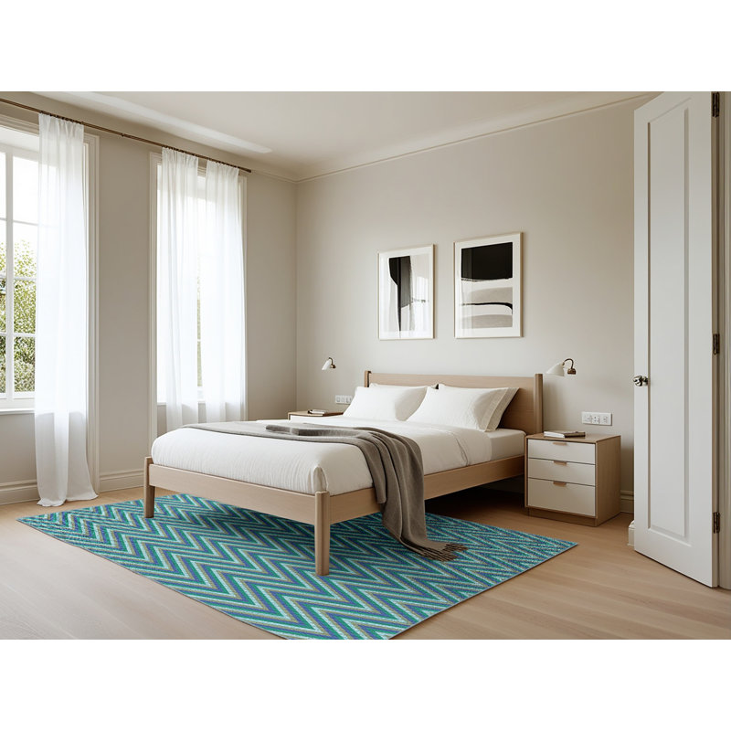 Washable Indoor Rug, Rectangle 5' x 7'