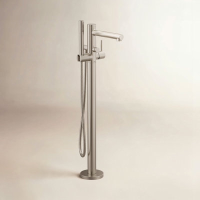 Align Freestanding Tub Filler with Hand Shower