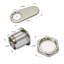 FixtureDisplays 10 Pack Lock, chacune avec 2 clés, pour armoires, panneaux, boîte aux lettres 15252-LOCK-10PK