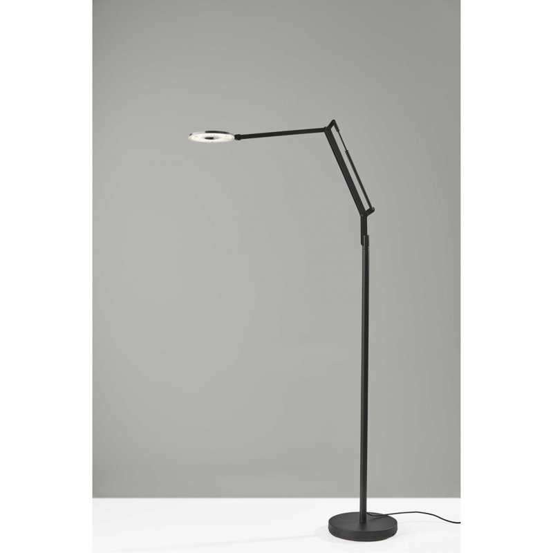 Des 67" Black Task Floor Lamp