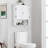 8"D x 23"W x 25"H Bathroom Wall Mounted Cabinet-1366545219