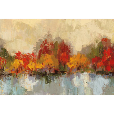 «Autumn River Reflection» par Silvia Vassileva