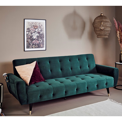 Shiflet 3 Seater Clic Clac Sofa Bed