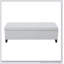 Banc de rangement rembourré avec repose-pieds avec coussin souple et beaucoup d'espace caché, peut supporter jusqu'à 300 lb pour une utilisation polyvalente-856861416-856861419