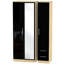 Yvette 3 Door Manufactured Wood Wardrobe-18860455-23704773
