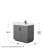 Miranda 36" Freestanding Single Bathroom Vanity with Quartz Top-97987364-97991449-97987363