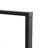 Faux Wood Grain MDF Dining Table Set With Black Textured Top And 4-Pack PU Ergonomic Chairs, Exuding Fashion And Comfort-2117933079