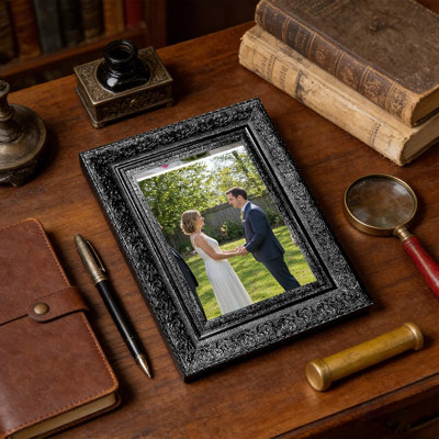 Black 3 PCS Refined Picture Frame for 11" x 14" Photos and Memory Display