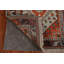 Tapis de couloir indien en laine Aqua