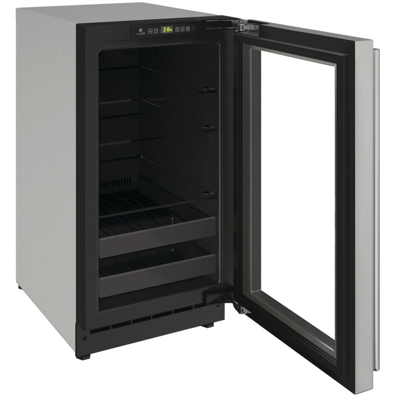 U-Line 17.75'' W Convertible Mini Fridge, Right