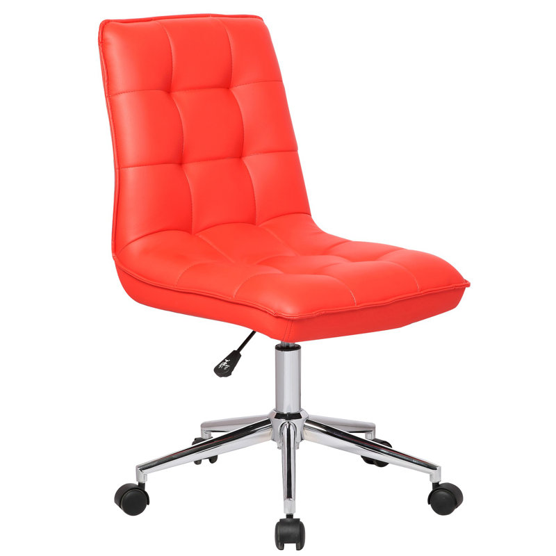 Feemster Office Chair, Red, No