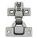 Hinge Concealed 1/2 Inch Overlay Face Frame Self-Close Polished Nickel Finish