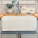 Whitehaus Collection 30" Single Bowl Fireclay Kitchen Sink: Reversible Plain Front Aprons