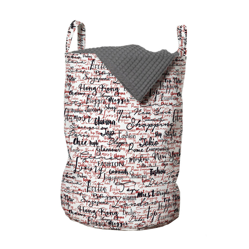Fabric Laundry Bag with Handles