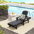 Altura 77.6" Long Outdoor All-Weather Poly Reclining Single Chaise-1714955283